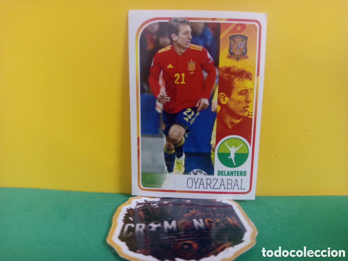 Cromos de Futebol: ❇️ CROMO ⚽ OYARZABAL ESPA&Ntilde;A 73 EL &Aacute;LBUM DE LA SELECCI&Oacute;N CARREFOUR PANINI FAMILY SIN PEGAR ❇️