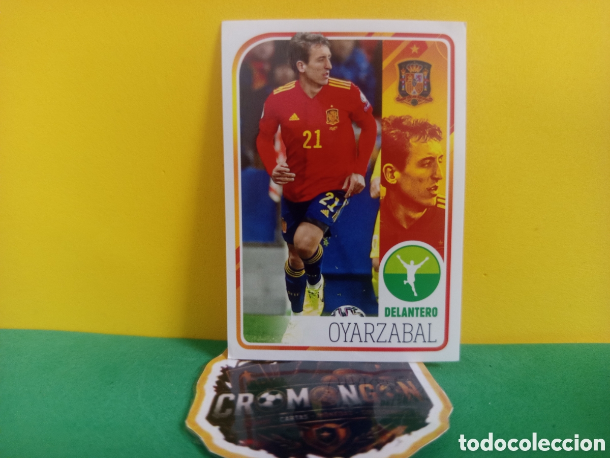 Cromos de Futebol: ❇️ CROMO ⚽ OYARZABAL ESPA&Ntilde;A 73 EL &Aacute;LBUM DE LA SELECCI&Oacute;N CARREFOUR PANINI FAMILY SIN PEGAR ❇️