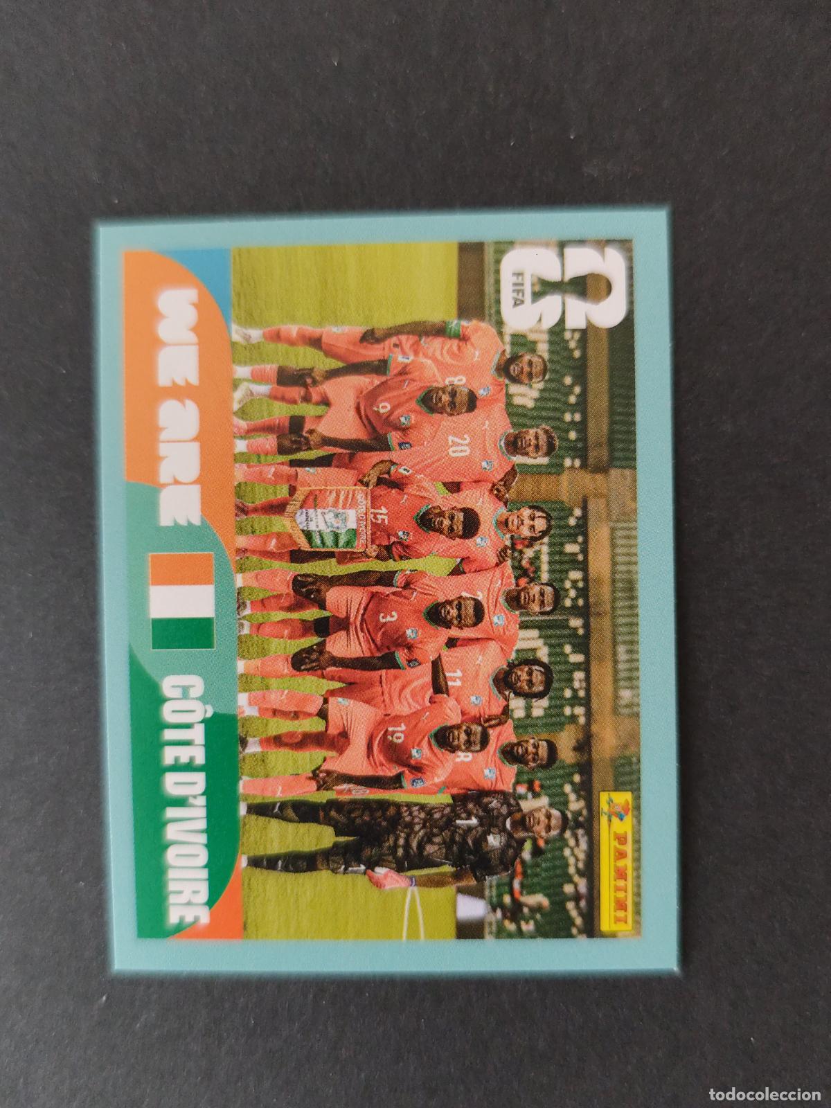 Cromos de f&uacute;tbol: CIV13 TEAM PHOTO EQUIPO 13 COSTA DE MARFIL MUNDIAL FIFA WORLD CUP 2026 STICKER PANINI SIN PEGAR
