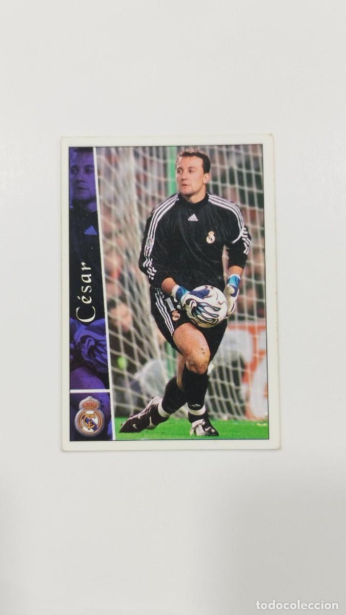 Figurine di Calcio: LAS FICHAS DE LA LIGA 2003 - CESAR - REAL MADRID C.F.