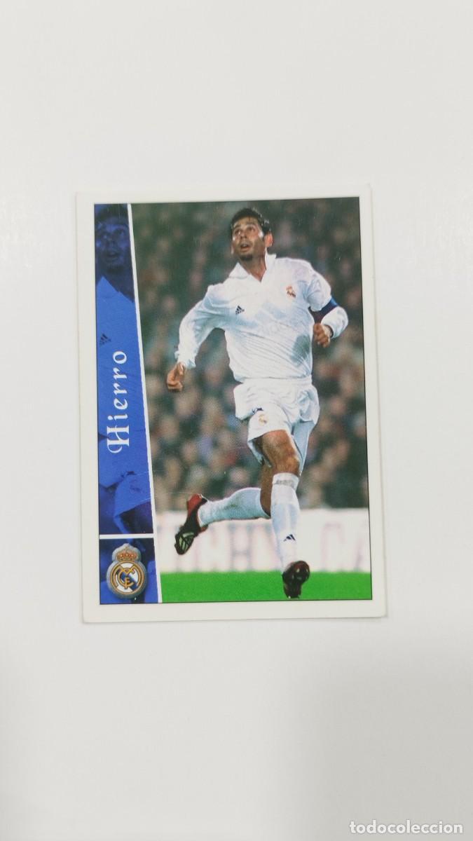 Figurine di Calcio: LAS FICHAS DE LA LIGA 2003 - HIERRO - REAL MADRID C.F.