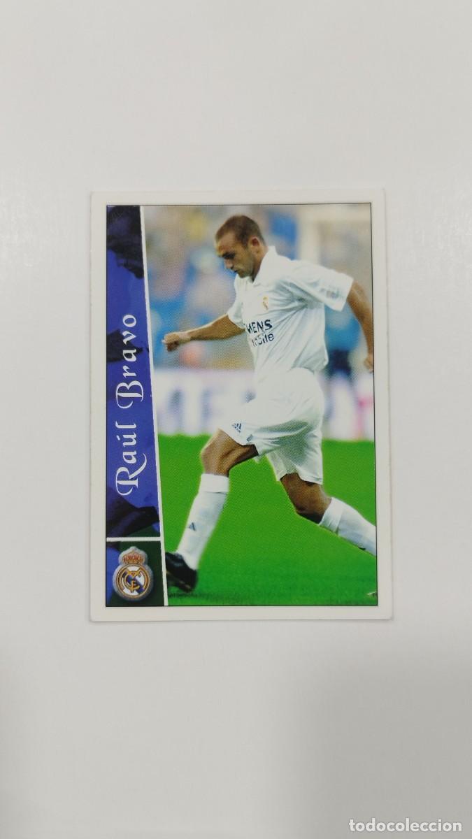 Figurine di Calcio: LAS FICHAS DE LA LIGA 2003 - RAUL BRAVO - REAL MADRID C.F.