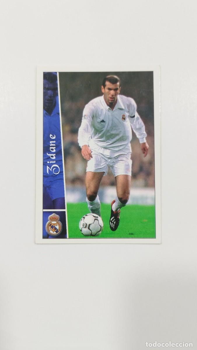 Football Stickers: LAS FICHAS DE LA LIGA 2003 - ZIDANE - REAL MADRID C.F.
