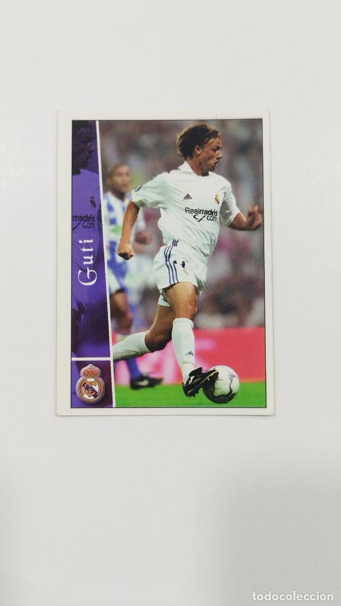 Football Stickers: LAS FICHAS DE LA LIGA 2003 - GUTI - REAL MADRID C.F.