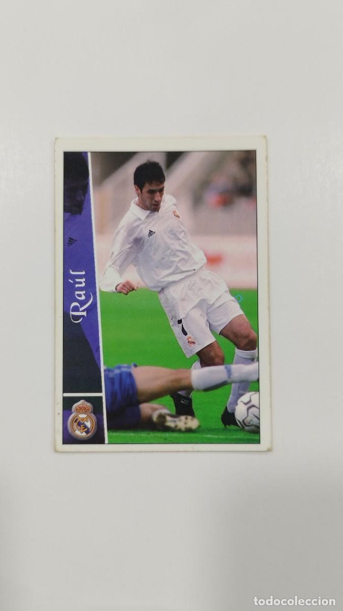 Football Stickers: LAS FICHAS DE LA LIGA 2003 - RAUL - REAL MADRID C.F.
