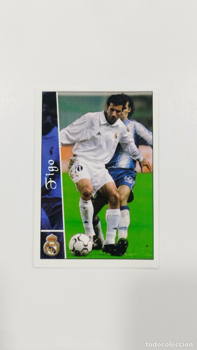 Football Stickers: LAS FICHAS DE LA LIGA 2003 - FIGO - REAL MADRID C.F.
