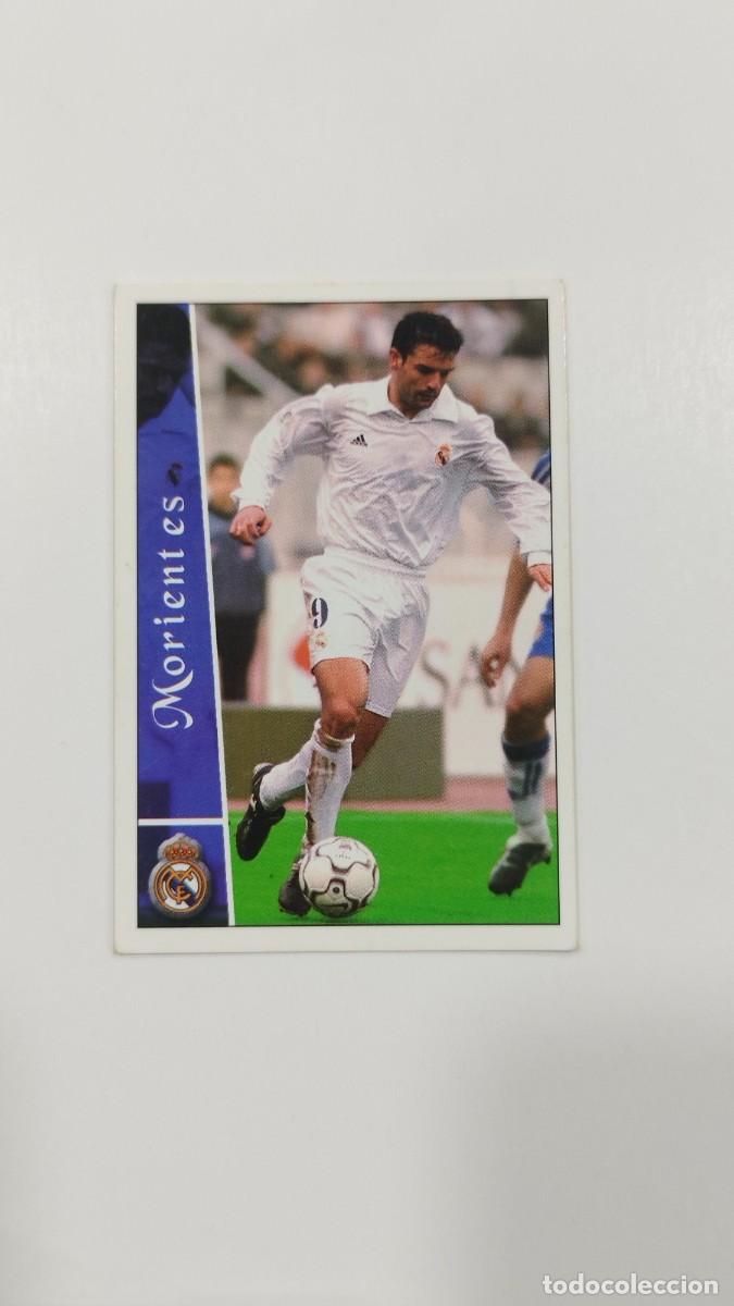 Figurine di Calcio: LAS FICHAS DE LA LIGA 2003 - MORIENTES - REAL MADRID C.F.