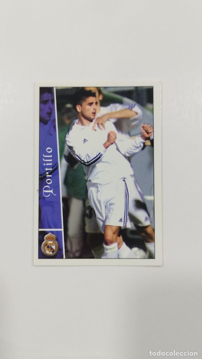 Figurine di Calcio: LAS FICHAS DE LA LIGA 2003 - PORTILLO - REAL MADRID C.F.
