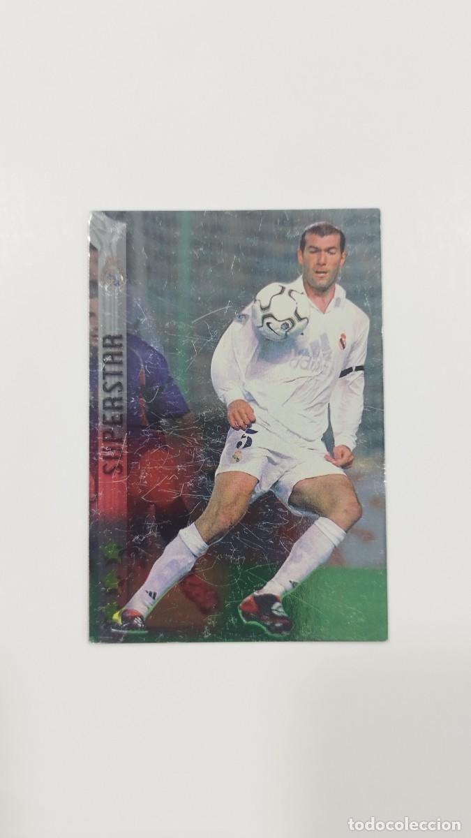 Figurine di Calcio: LAS FICHAS DE LA LIGA 2003 - ZIDANE SUPERSTAR (2002) - REAL MADRID C.F.