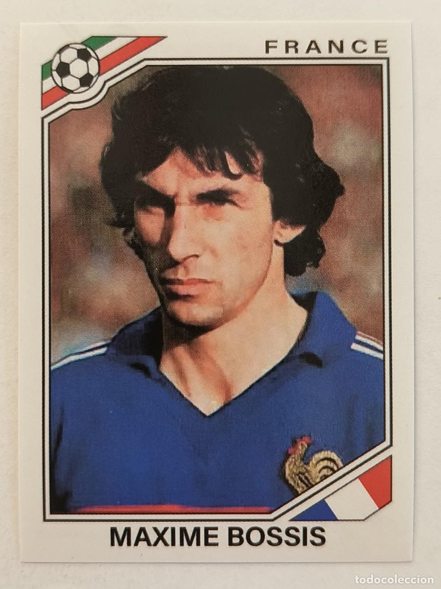 Cromos de f&uacute;tbol: #169 MAXIME BOSSIS (FRANCIA) MUNDIAL MEXICO 86 PANINI