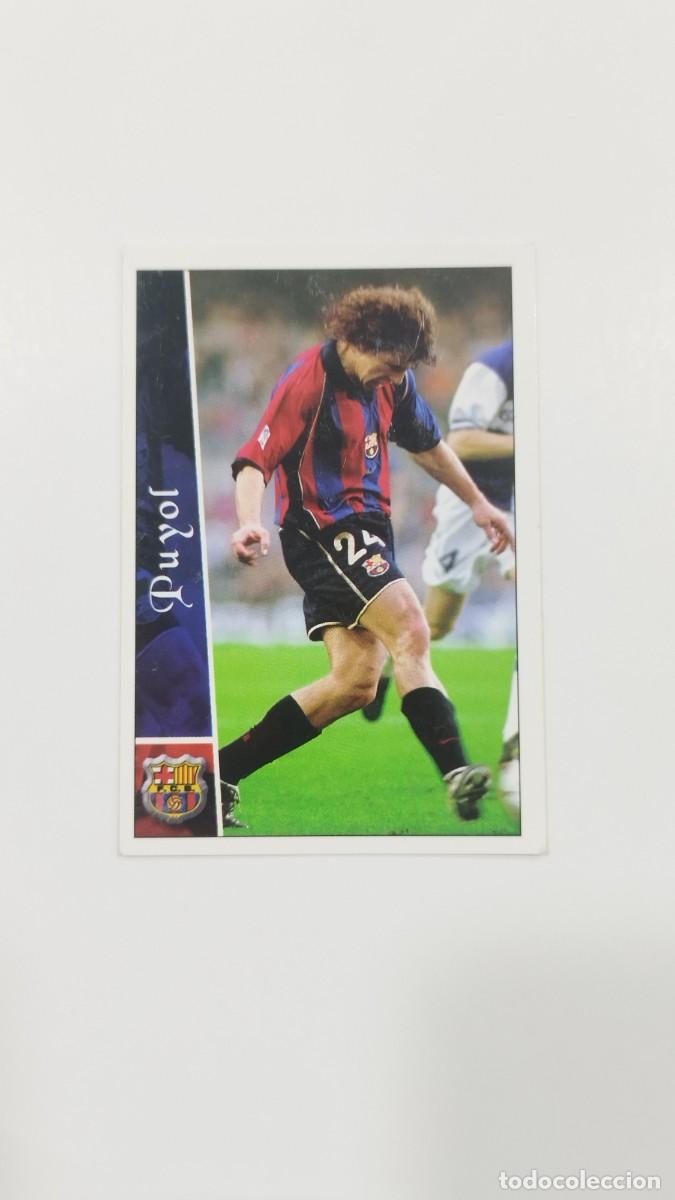 Figurine di Calcio: LAS FICHAS DE LA LIGA 2003 - PUYOL - F.C. BARCELONA