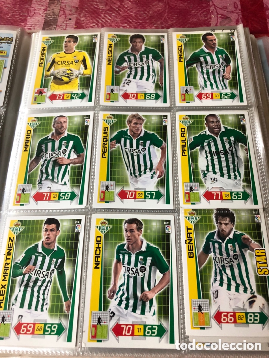 Cromos de Futebol: Adrenalyn 2012 2013 equipo Betis