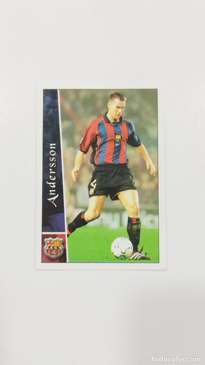 Figurine di Calcio: LAS FICHAS DE LA LIGA 2003 - ANDERSON - F.C. BARCELONA