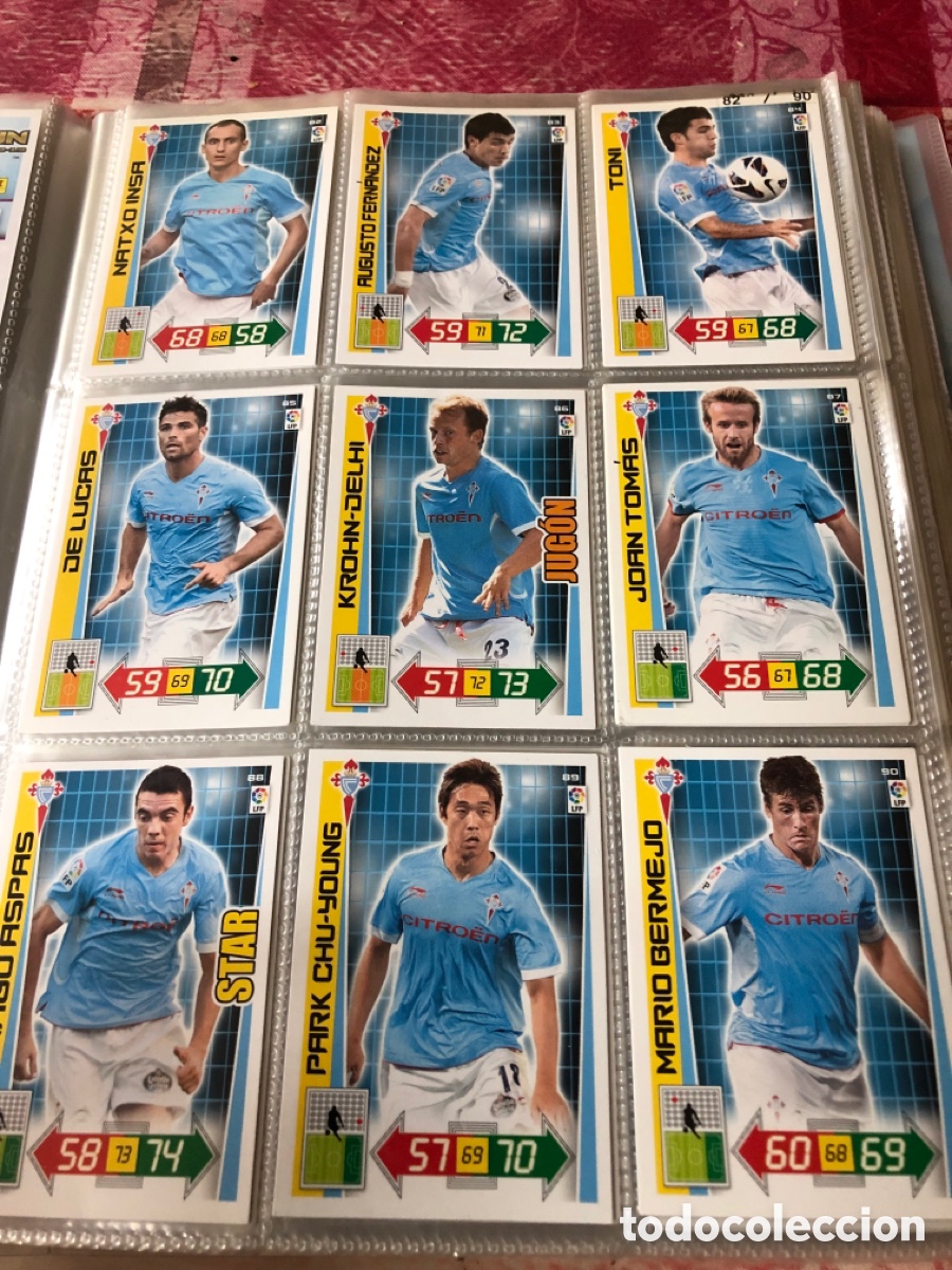 Cromos de f&uacute;tbol: Adrenalyn 2012 2013 equipo celta - Foto 2