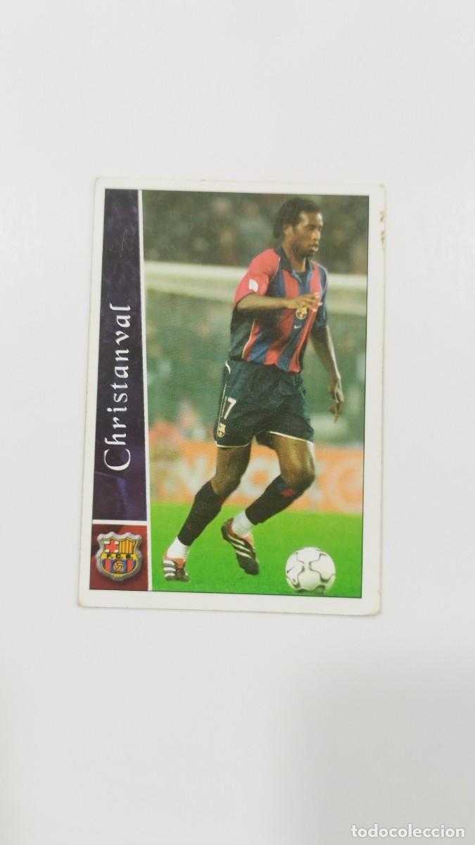 Figurine di Calcio: LAS FICHAS DE LA LIGA 2003 - CHRISTIANVAL - F.C. BARCELONA