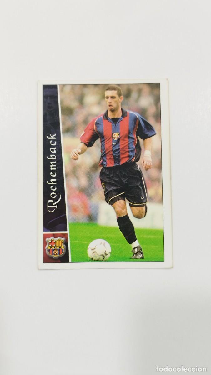 Figurine di Calcio: LAS FICHAS DE LA LIGA 2003 - ROCHEMBACK - F.C. BARCELONA