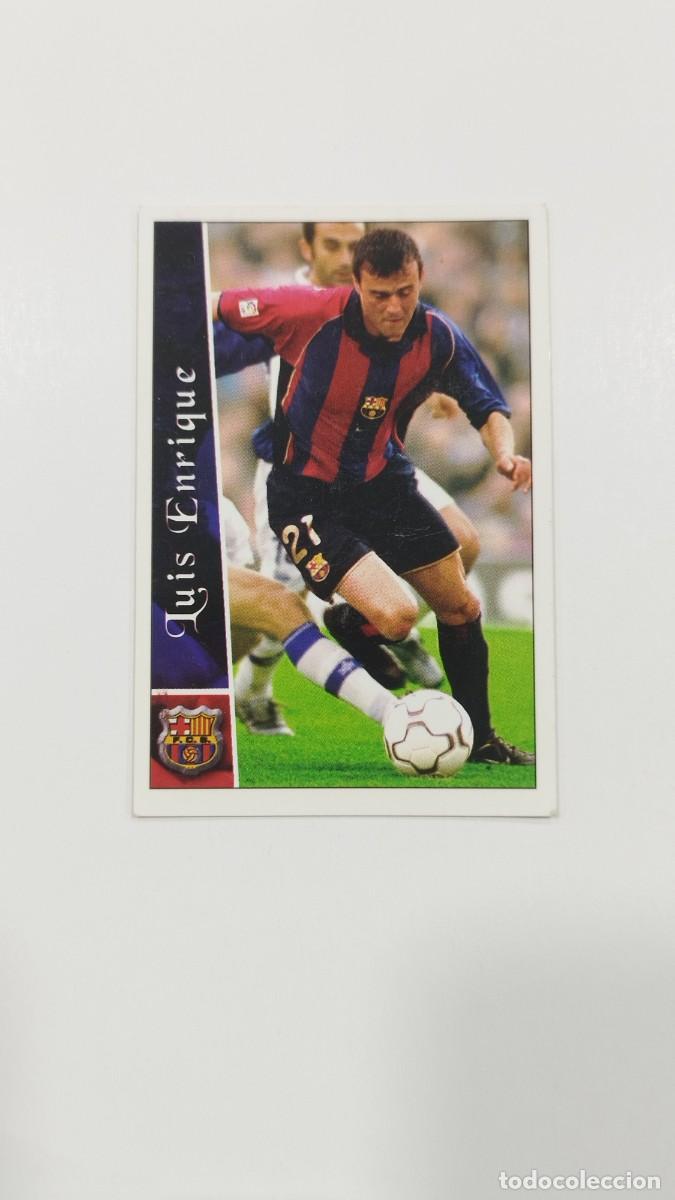 Cromos de f&uacute;tbol: LAS FICHAS DE LA LIGA 2003 - LUIS ENRIQUE - F.C. BARCELONA