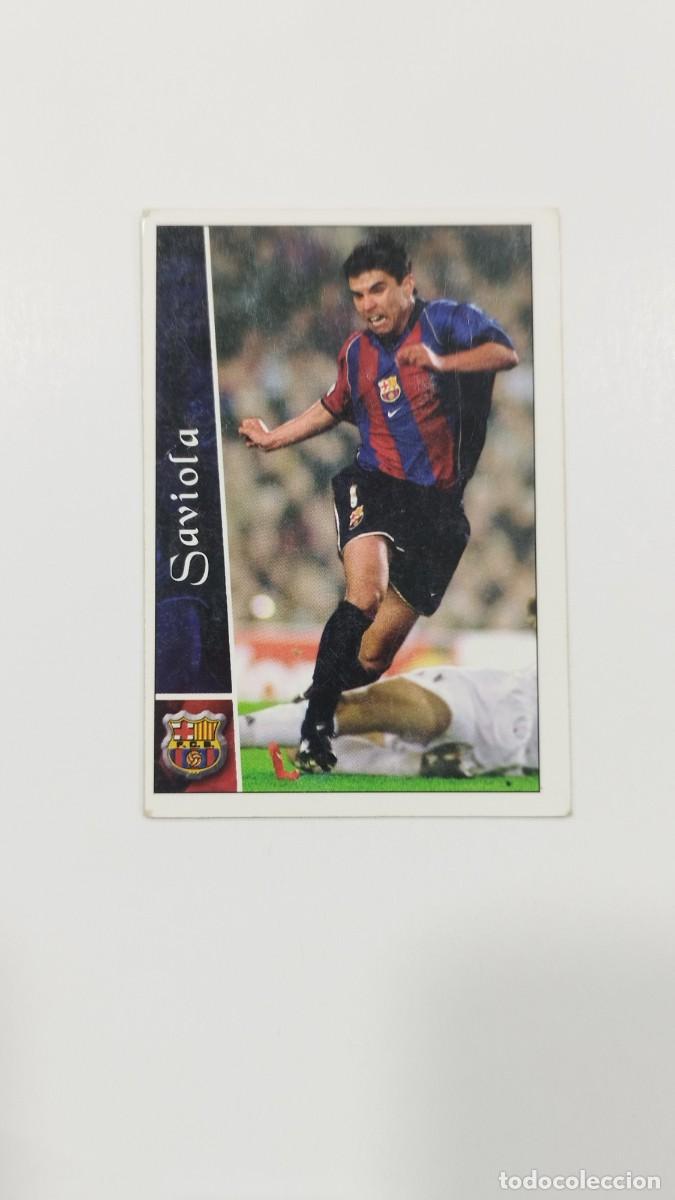 Cartes &agrave; collectionner de Football: LAS FICHAS DE LA LIGA 2003 - SAVIOLA - F.C. BARCELONA