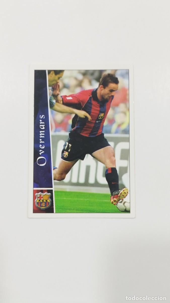 Figurine di Calcio: LAS FICHAS DE LA LIGA 2003 - OVERMARS - F.C. BARCELONA