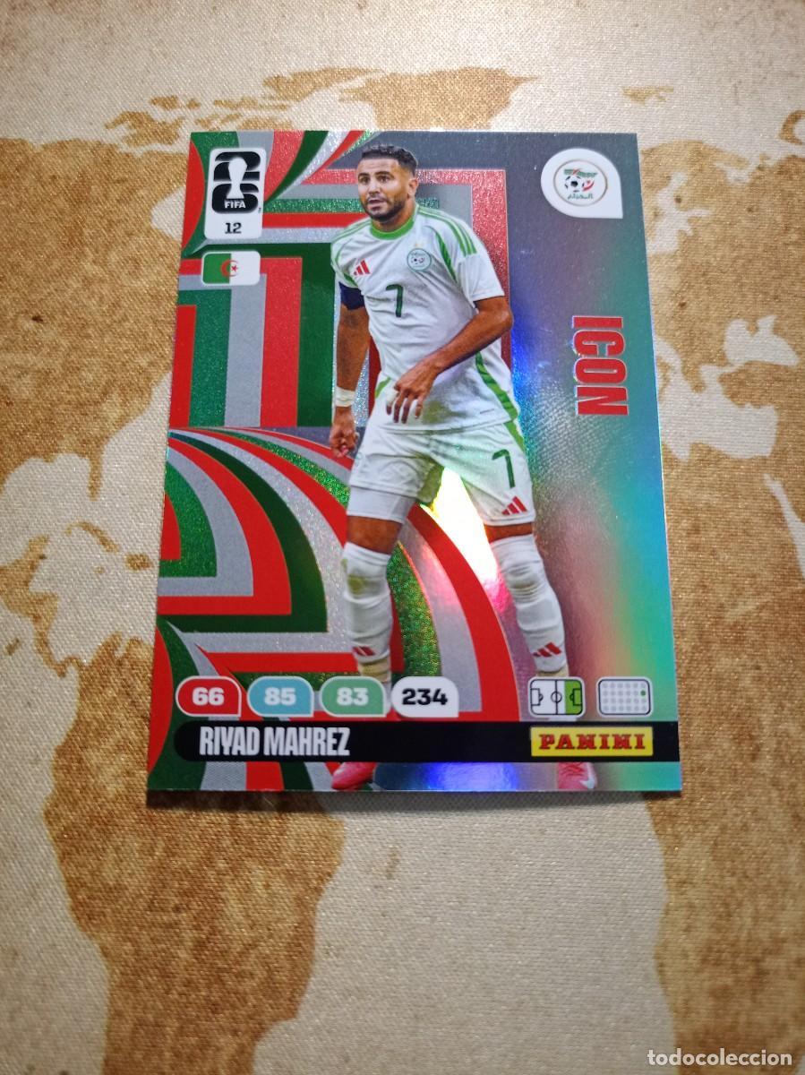 Cromos de f&uacute;tbol: Argelia 12 RIYAD MAHREZ Adrenalyn WORLD cup 2026