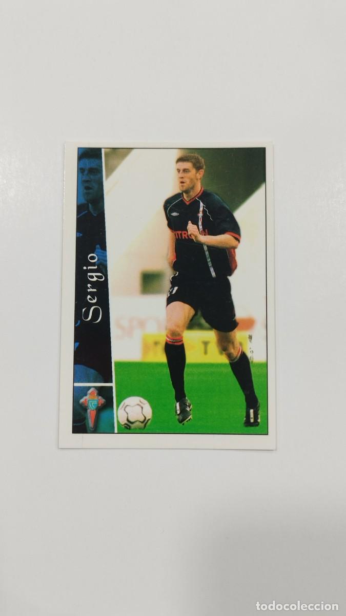 Football Stickers: LAS FICHAS DE LA LIGA 2003 - SERGIO - R.C. CELTA DE VIGO