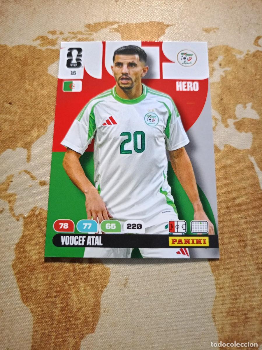 Cromos de f&uacute;tbol: Argelia 15 YOUCEF ATAL Adrenalyn WORLD cup 2026