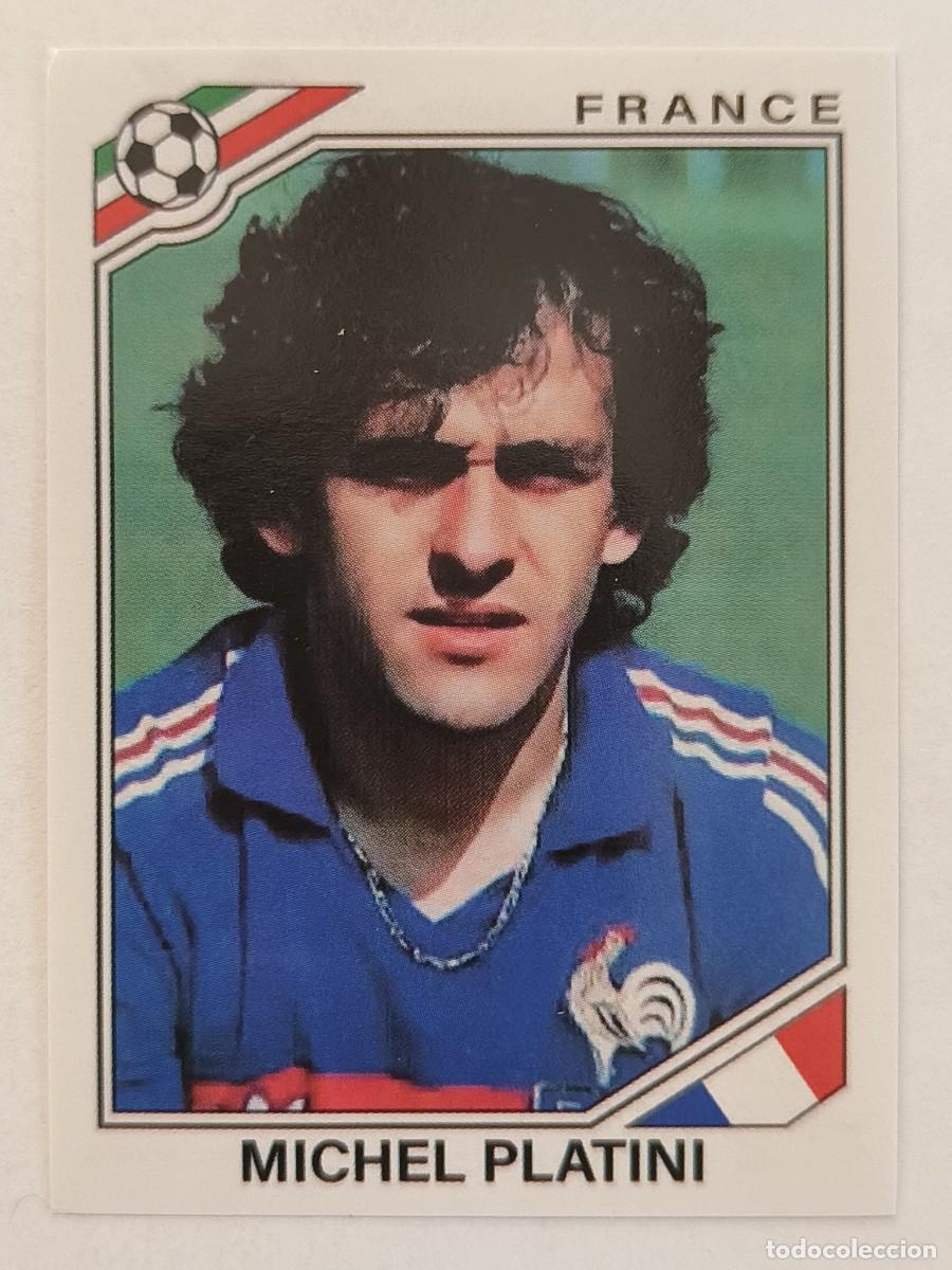 Cromos de f&uacute;tbol: #175 MICHEL PLATINI (FRANCIA) MUNDIAL MEXICO 86 PANINI