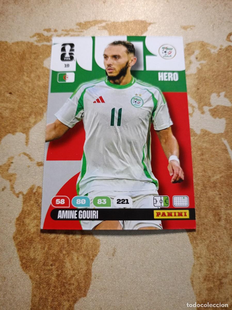 Cromos de f&uacute;tbol: Argelia 19 AMINE GOUIRI Adrenalyn WORLD cup 2026