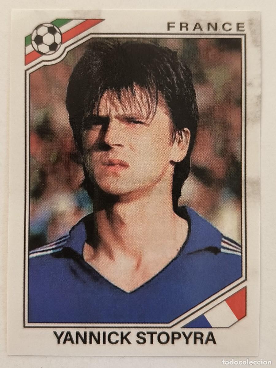 Cromos de f&uacute;tbol: #179 YANNICK STOPYRA (FRANCIA) MUNDIAL MEXICO 86 PANINI