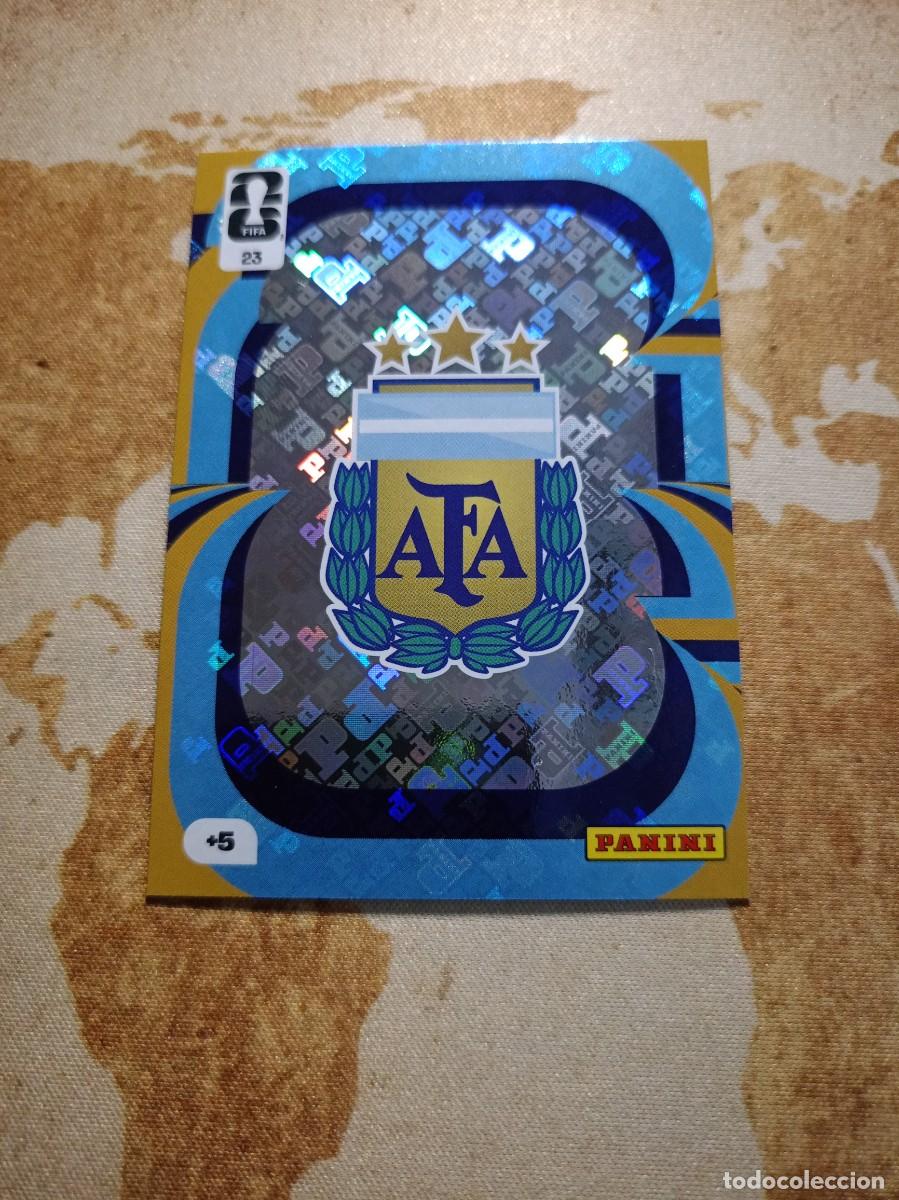 Cromos de f&uacute;tbol: Argentinas 23 ESCUDO Adrenalyn WORLD cup 2026