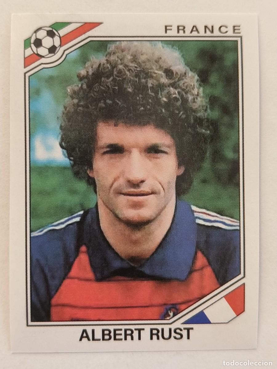 Fu&szlig;ball-Sticker: #181 ALBERT RUST (FRANCIA) MUNDIAL MEXICO 86 PANINI