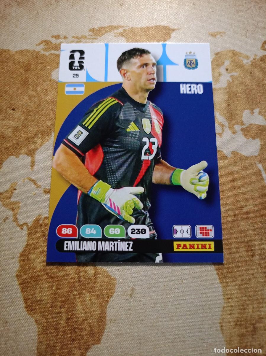 Fu&szlig;ball-Sticker: Argentinas 25 EMILIANO MART&Iacute;NEZ Adrenalyn WORLD cup 2026