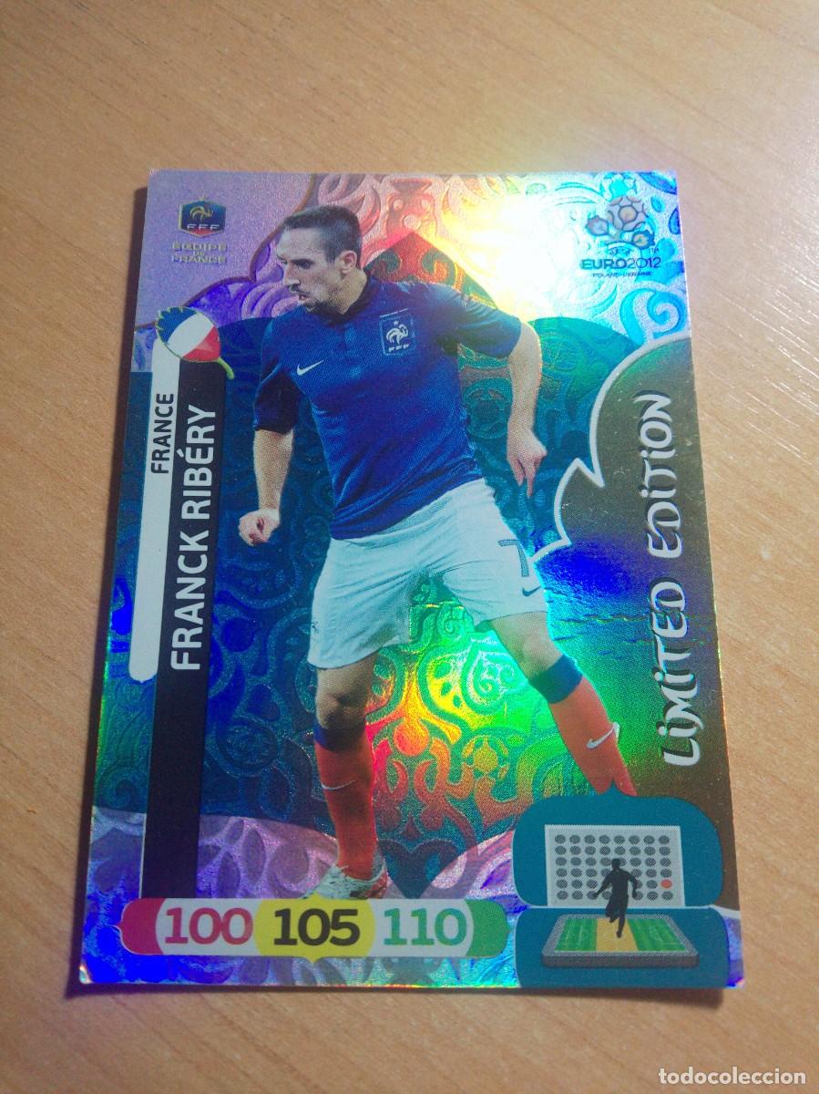 Fu&szlig;ball-Sticker: FRANCK RIBERY - LIMITED EDITION - FRANCIA ADRENALYN EURO 2012 VER FOTOS