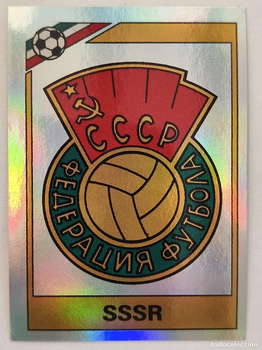 Cromos de f&uacute;tbol: #182 ESCUDO (U.R.S.S.) MUNDIAL MEXICO 86 PANINI