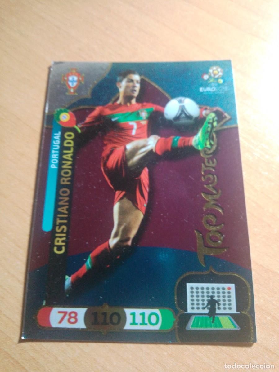Fu&szlig;ball-Sticker: TOP MASTER CRISTIANO RONALDO PORTUGAL CARD ADRENALYN XL EURO2012 EURO 2012 POLAND UKRAINE VER FOTOS