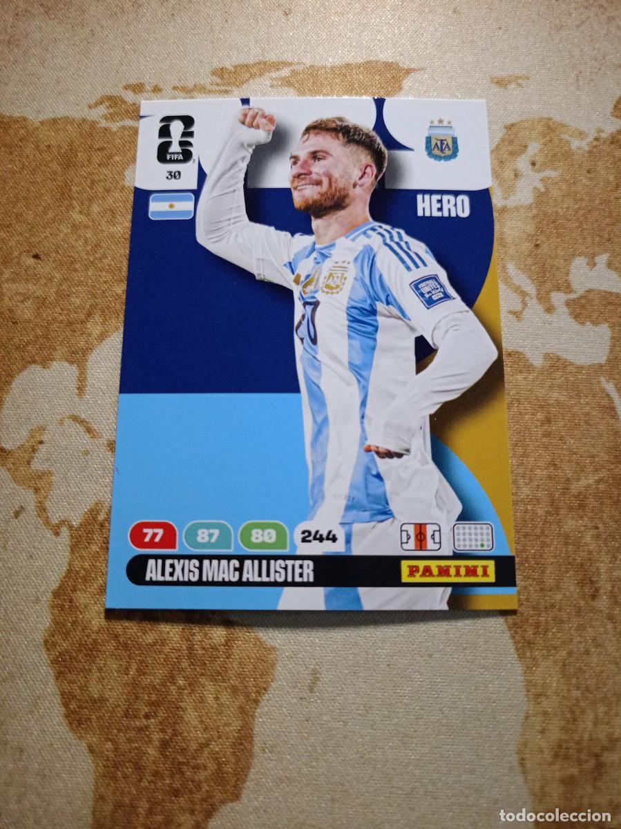 Fu&szlig;ball-Sticker: Argentinas 30 ALEXIS MAC ALLISTER Adrenalyn WORLD cup 2026