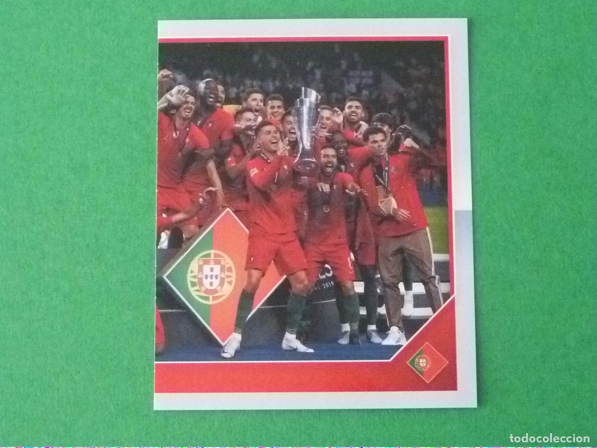 Cromos de f&uacute;tbol: CROMO FUTBOL EQUIPO PORTUGAL SIN PEGAR N&ordm; 231 THE ROAD TO FINALS NATIONS LEAGUE 2022 TOPPS