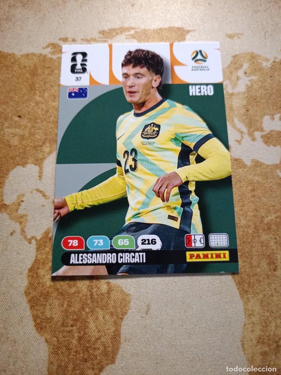Fu&szlig;ball-Sticker: Australia 37 ALESSANDRO CIRCATI Adrenalyn WORLD cup 2026