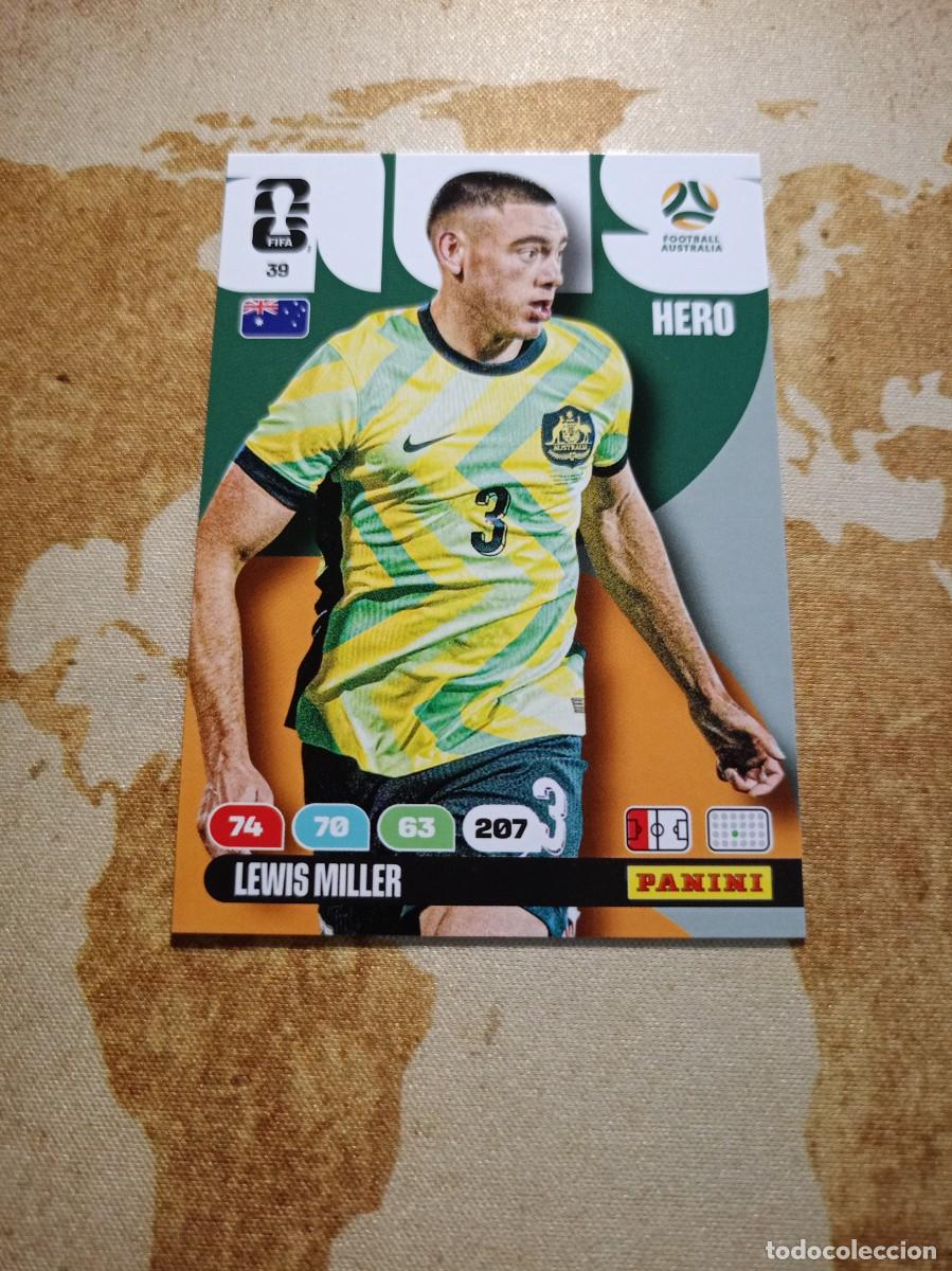 Cromos de f&uacute;tbol: Australia 39 LEWIS MILLER Adrenalyn WORLD cup 2026