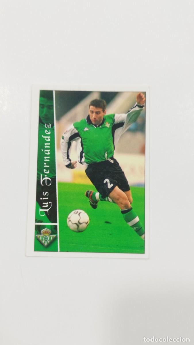 Figurine di Calcio: LAS FICHAS DE LA LIGA 2003 - LUIS FERNANDEZ - REAL BETIS