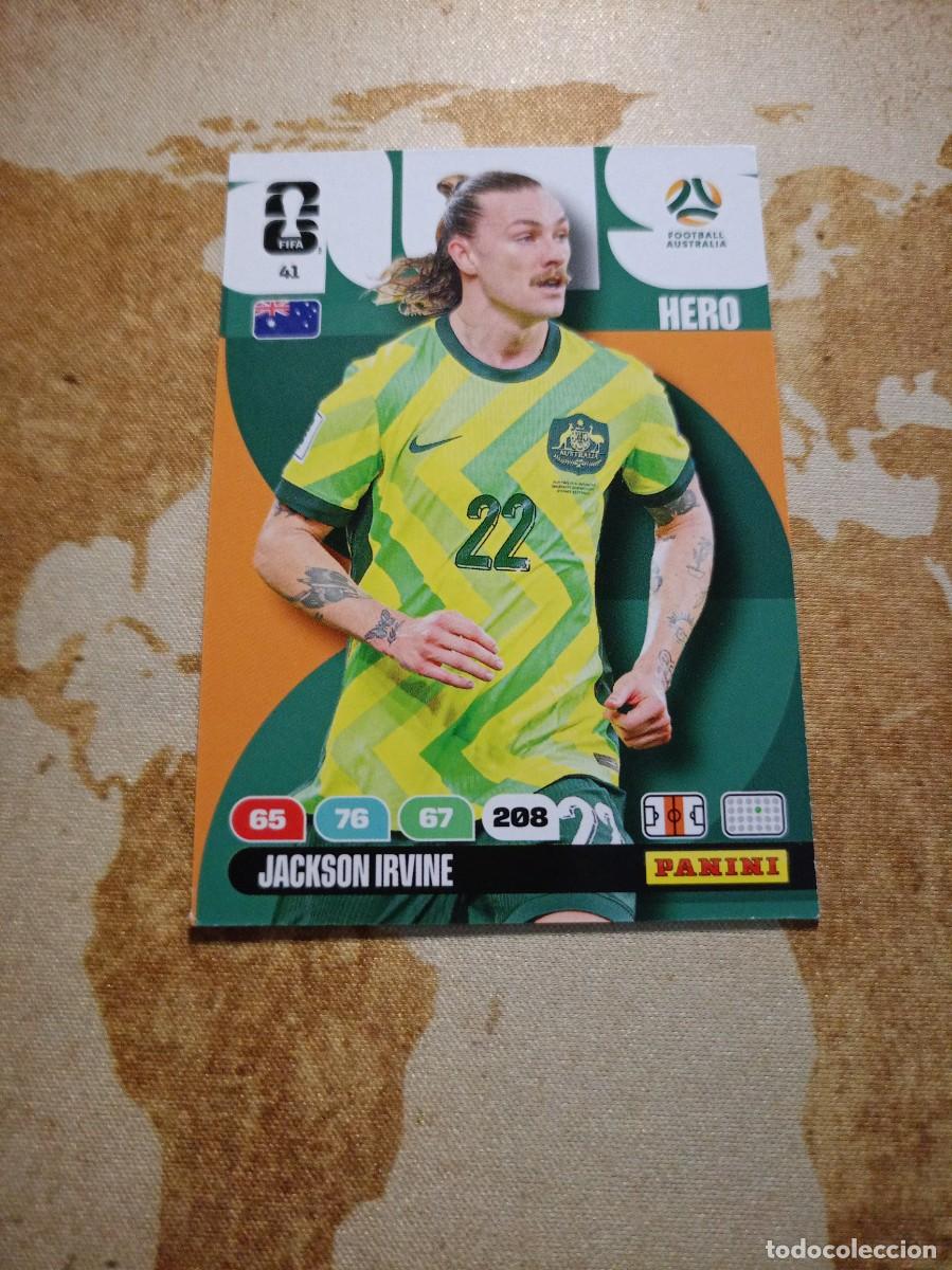Cromos de f&uacute;tbol: Australia 41 JACKSON IRVINE Adrenalyn WORLD cup 2026