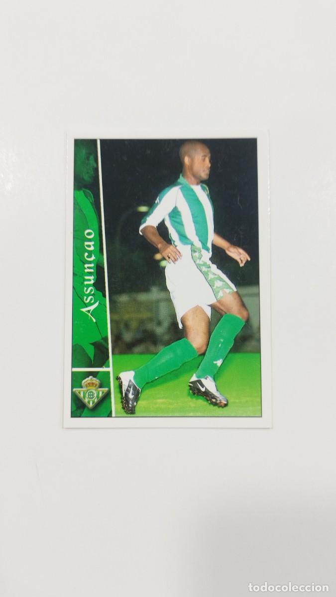 Figurine di Calcio: LAS FICHAS DE LA LIGA 2003 - ASSUN&Ccedil;AO - REAL BETIS