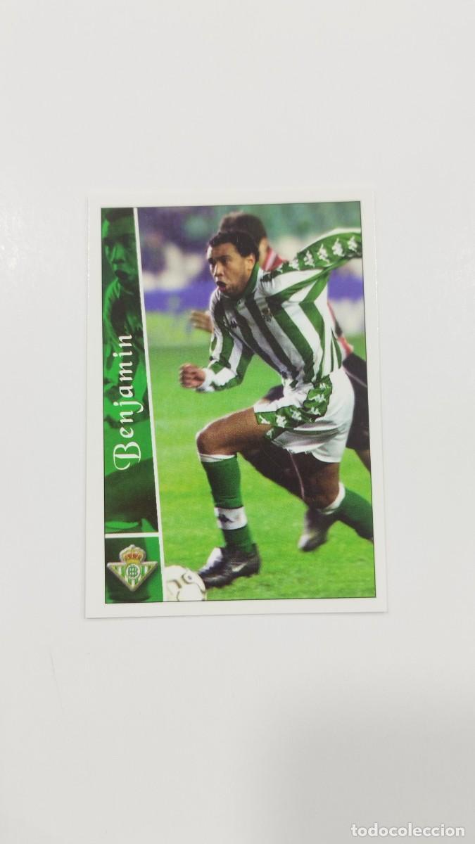 Figurine di Calcio: LAS FICHAS DE LA LIGA 2003 - BENJAMIN - REAL BETIS