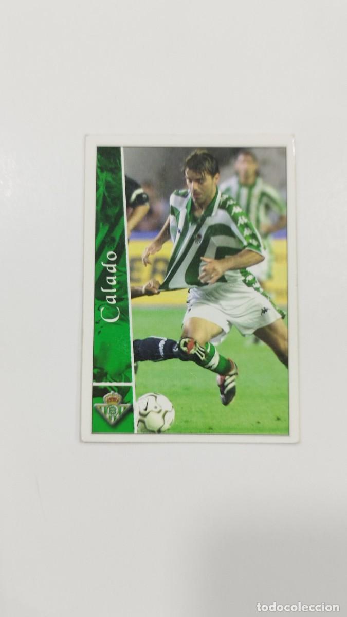 Cartes &agrave; collectionner de Football: LAS FICHAS DE LA LIGA 2003 - CALADO - REAL BETIS