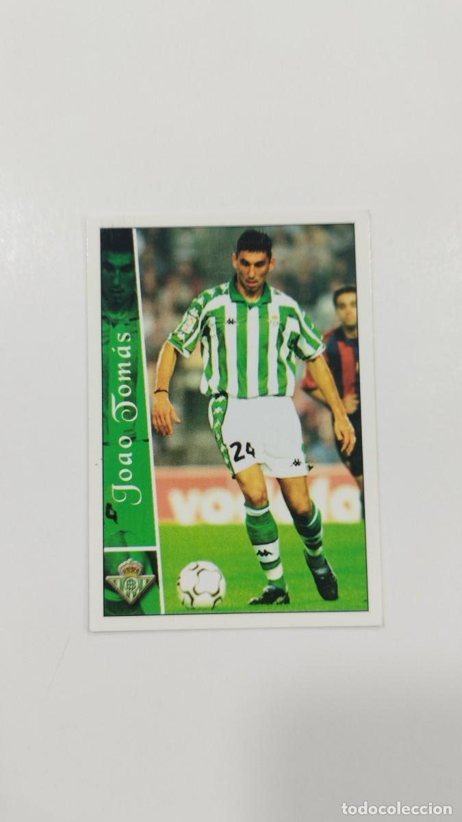 Figurine di Calcio: LAS FICHAS DE LA LIGA 2003 - JOAO TOMAS - REAL BETIS