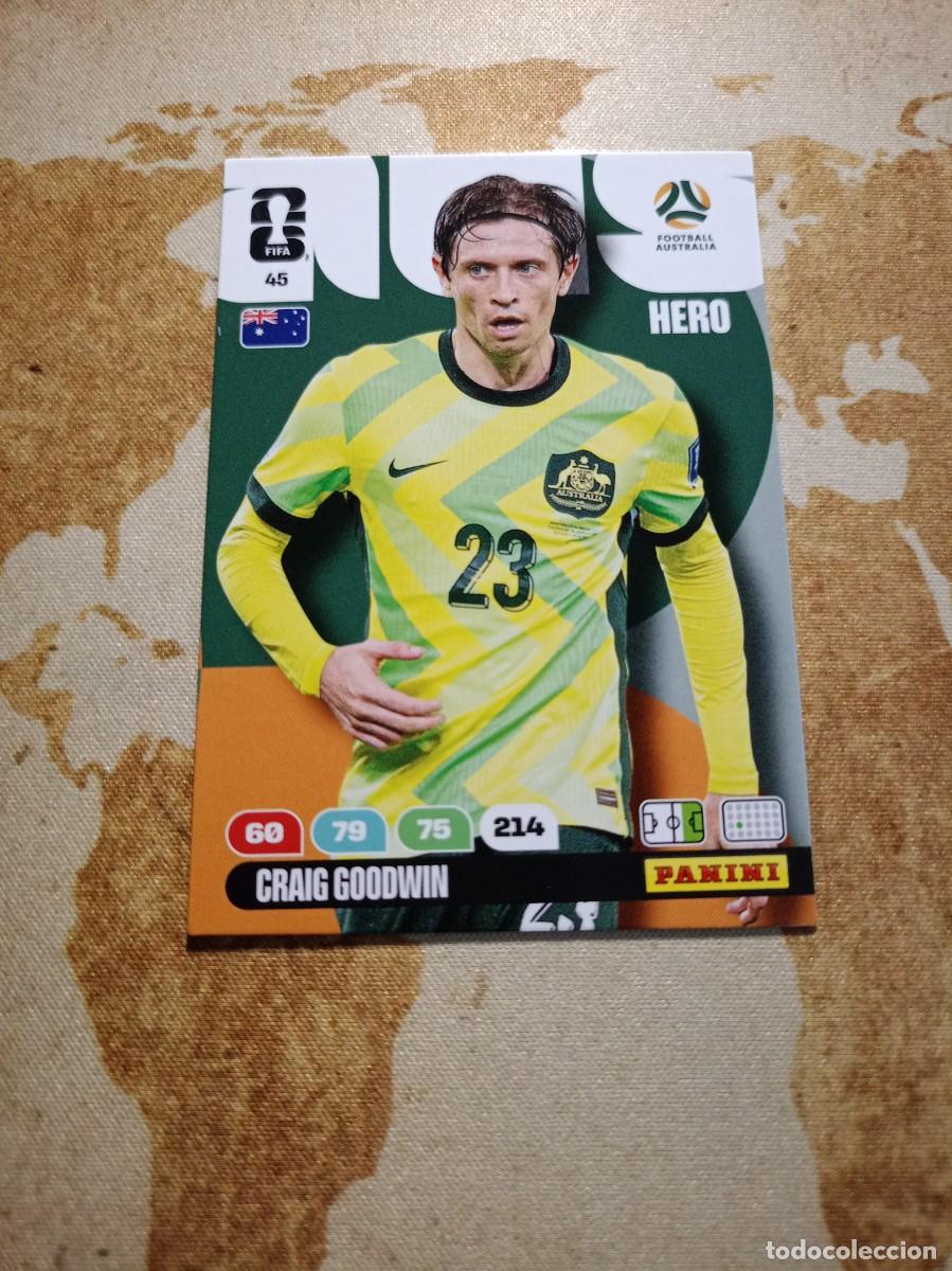 Cromos de f&uacute;tbol: Australia 45 CRAIG GOODWIN Adrenalyn WORLD cup 2026