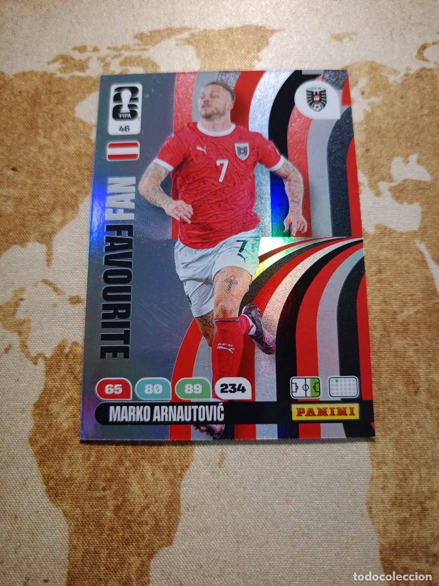 Cromos de f&uacute;tbol: Austria 46 MARKO ARNAUTOVIC Adrenalyn WORLD cup 2026