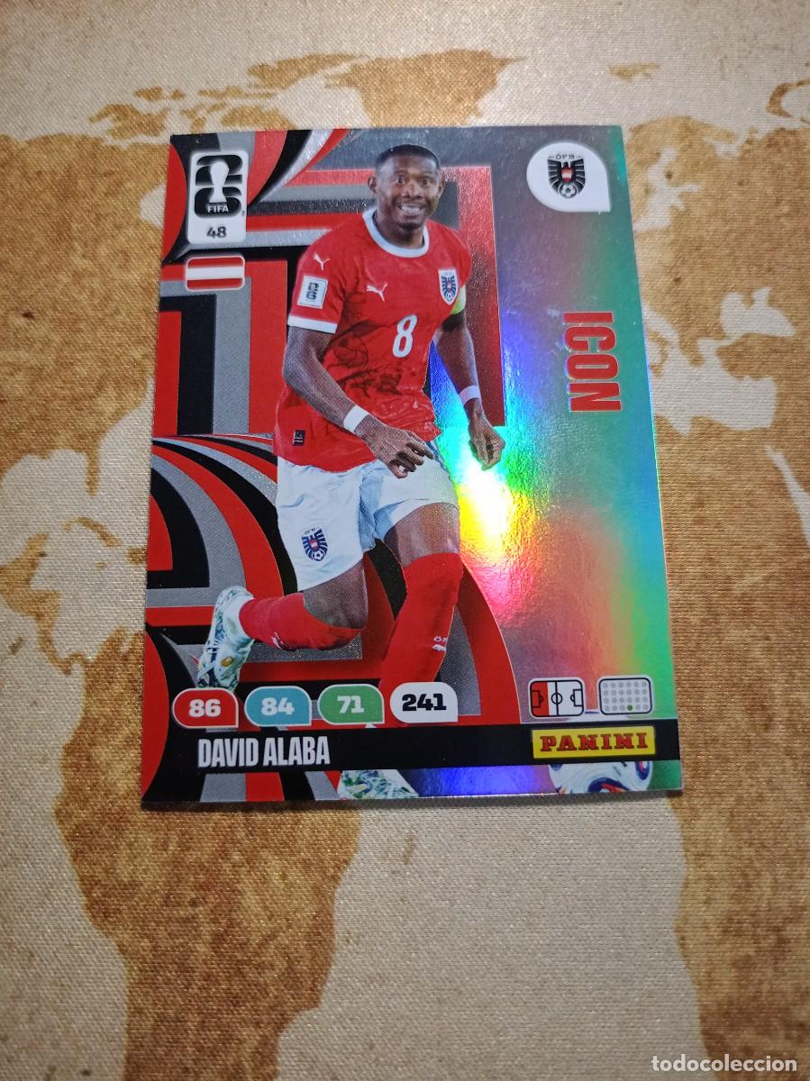 Cromos de f&uacute;tbol: Austria 48 DAVID ALABA Adrenalyn WORLD cup 2026