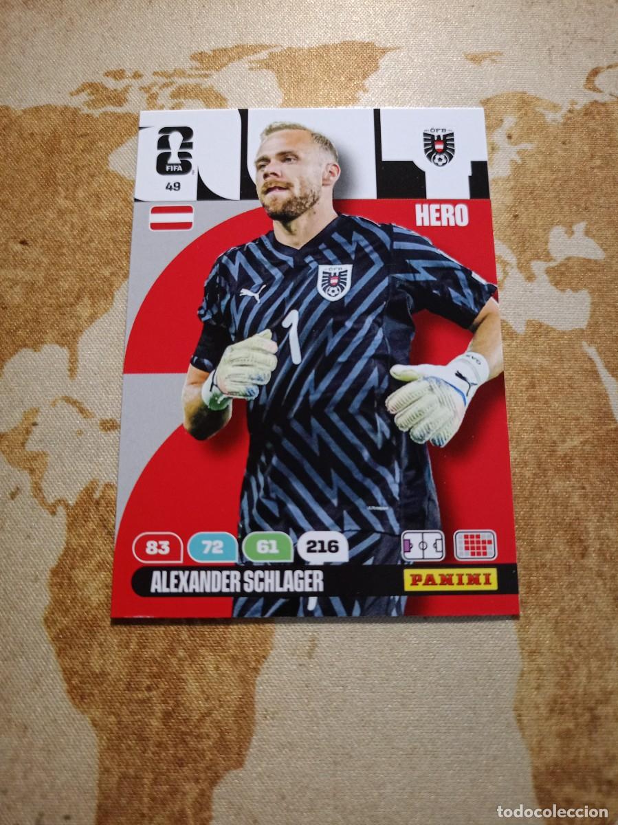 Cromos de f&uacute;tbol: Austria 49 ALEXANDER SCHLAGER Adrenalyn WORLD cup 2026