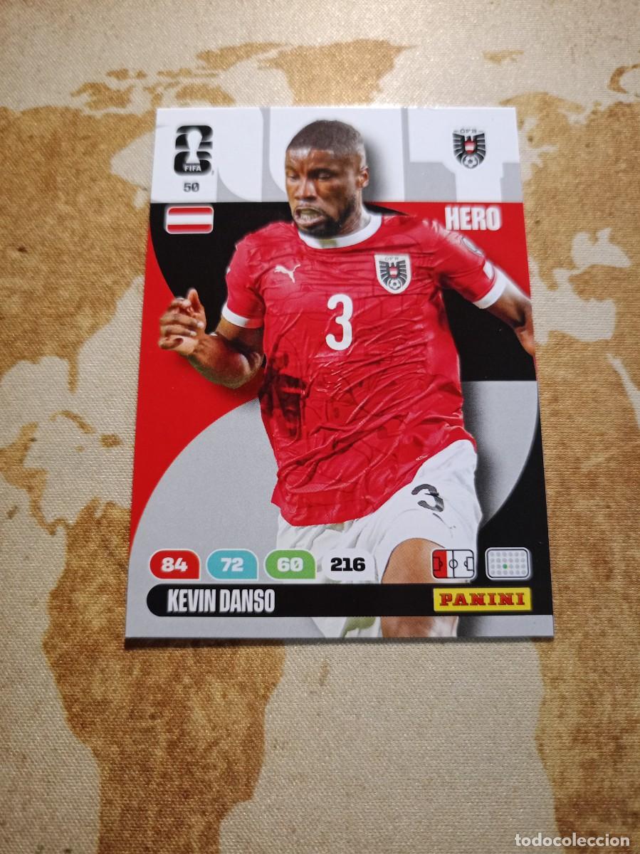 Cromos de f&uacute;tbol: Austria 50 K&Eacute;VIN DANSO Adrenalyn WORLD cup 2026